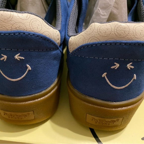 Women's Dr. Scholl's X SMILEYWORLD Madison Lace Sneaker Blue Smiley NEW … - Picture 8 of 15
